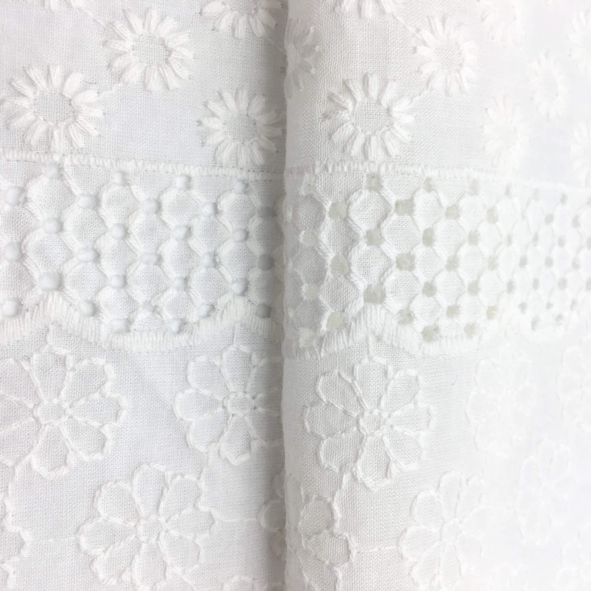Embroidered Fabric Floral Polyester for Women's Wear Wholesale Supplie 4